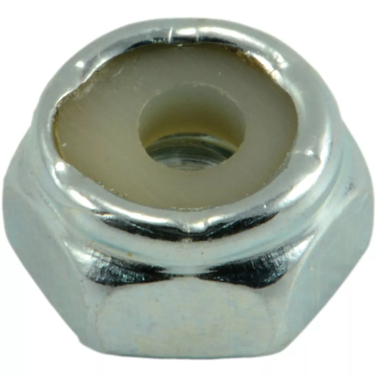 Midwest Fastener #6-32 Zinc Plated Grade 2 Steel Coarse Thread Nylon Insert Lock Nuts (40 Ct.)-