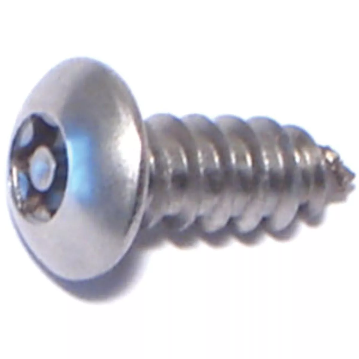 Midwest Fastener #10 x 1/2 In. 18-8 Stainless Steel Security Star Drive Button Head Sheet Metal Screws (15 Ct.)