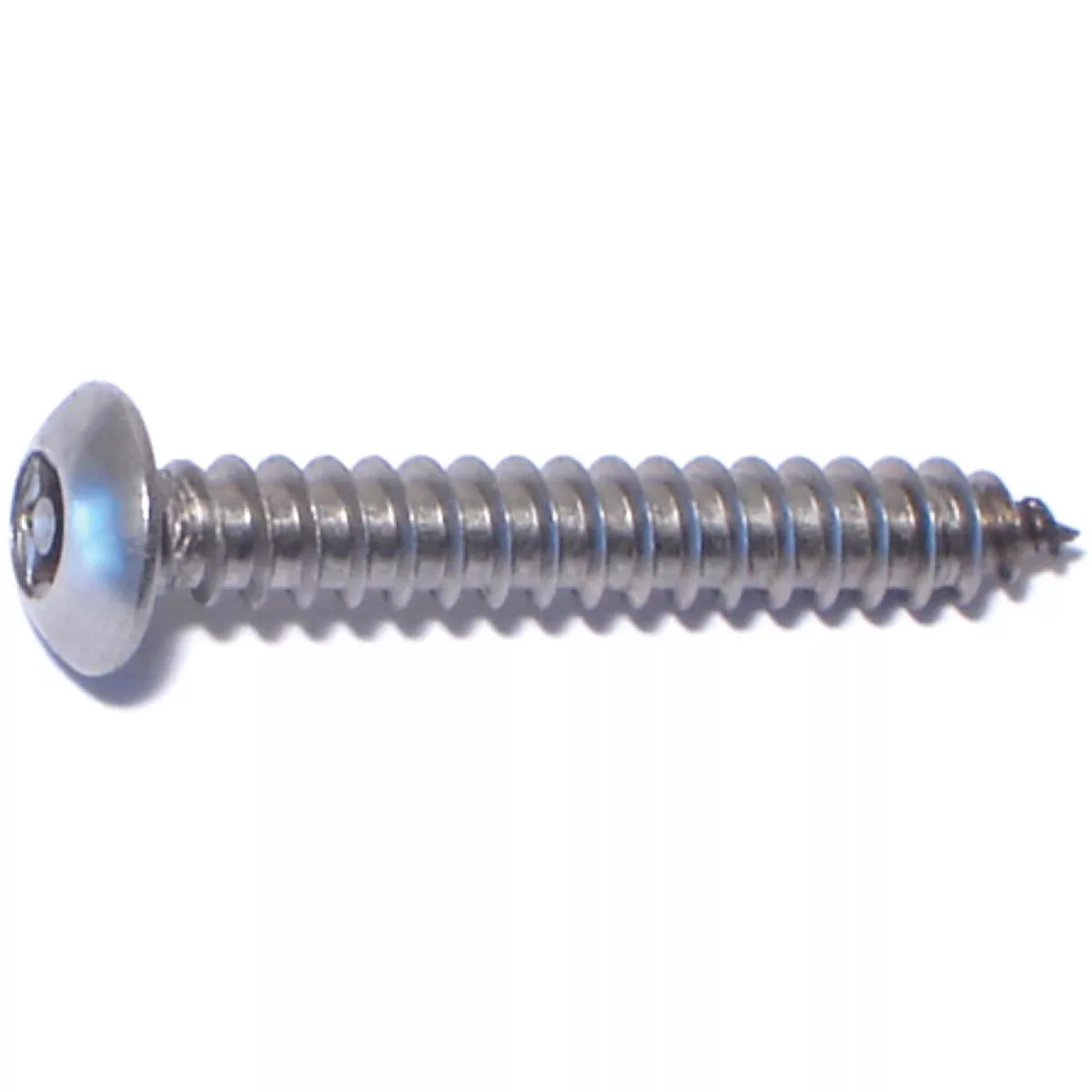 Midwest Fastener #10 x 1-1/4 In. 18-8 Stainless Steel Security Star Drive Button Head Sheet Metal Screws (6 Ct.)