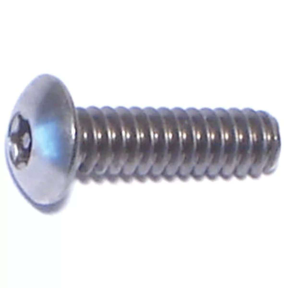 Midwest Fastener #6-32 x 1/2 In. 18-8 Stainless Steel Coarse Thread Security Star Drive Button Head Machine Screws (20 Ct.)