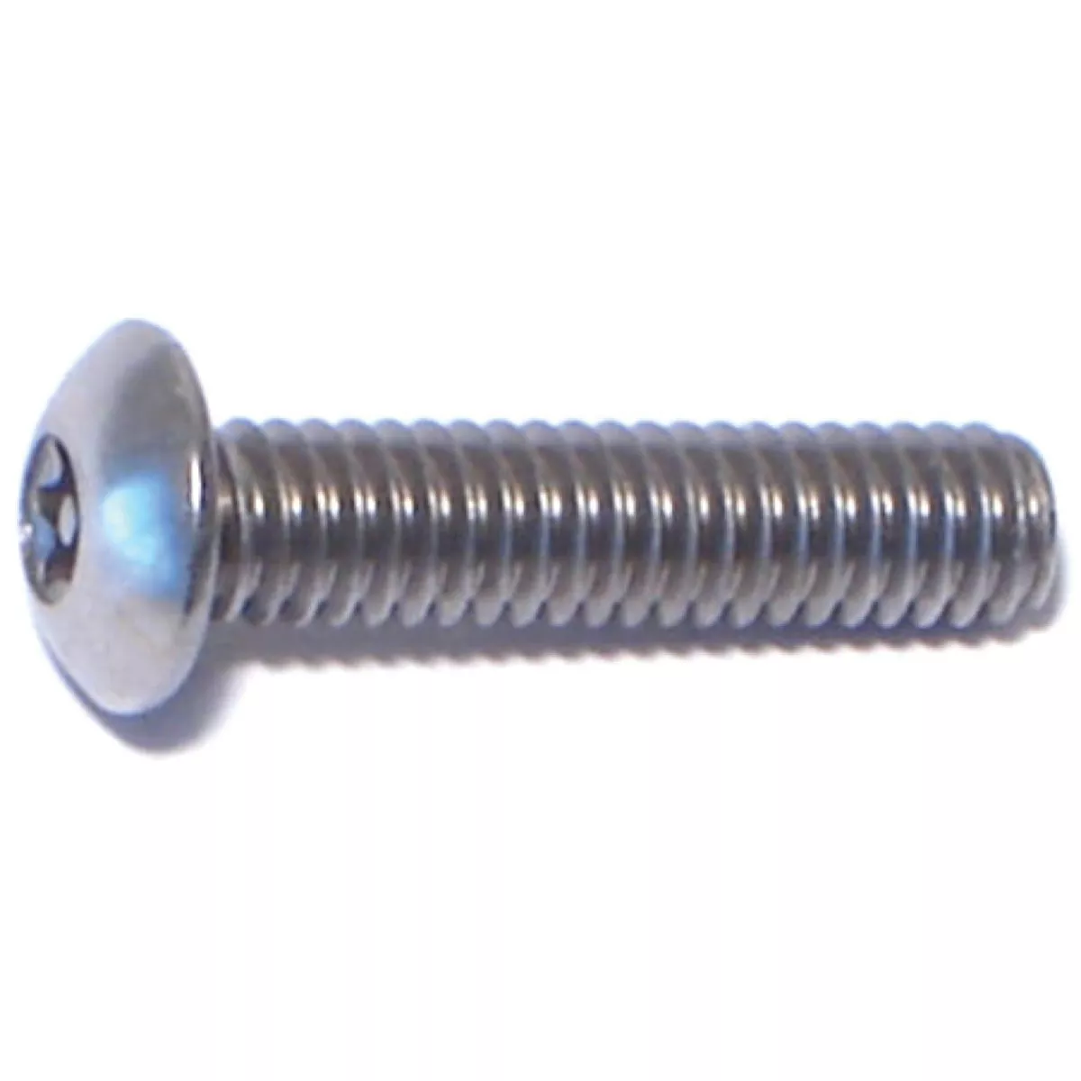 Midwest Fastener #8-32 x 3/4 In. 18-8 Stainless Steel Coarse Thread Security Star Drive Button Head Machine Screws (12 Ct.)