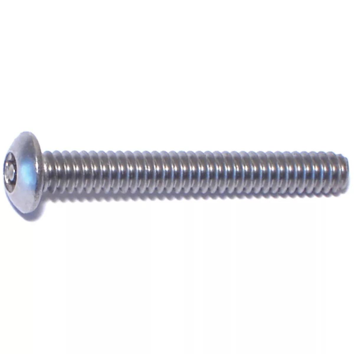 Midwest Fastener #10-24 x 1-1/2 In. 18-8 Stainless Steel Coarse Thread Security Star Drive Button Head Machine Screws (6 Ct.)