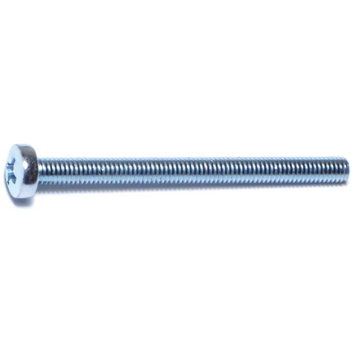 Midwest Fastener 4mm-0.7 x 50mm Zinc Plated Class 4.8 Steel Coarse Thread Phillips Pan Head Machine Screws (20 Ct.)
