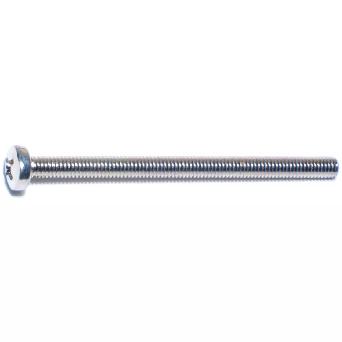 Midwest Fastener 4mm-0.7 x 60mm Zinc Plated Class 4.8 Steel Coarse Thread Phillips Pan Head Machine Screws (15 Ct.)