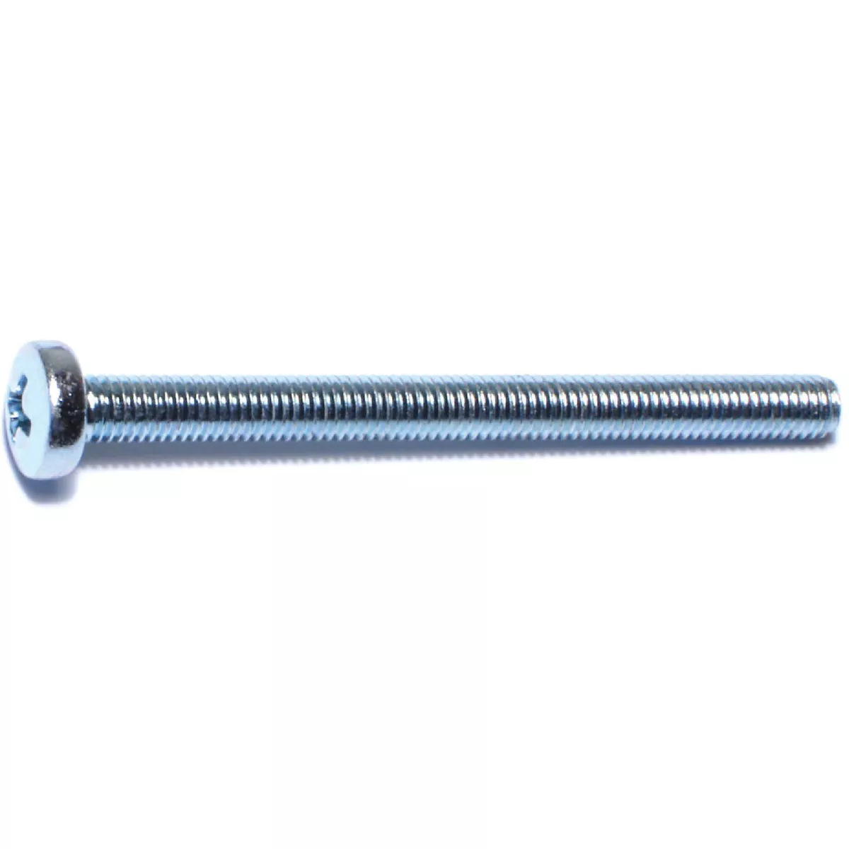 Midwest Fastener 5mm-0.8 x 60mm Zinc Plated Class 4.8 Steel Coarse Thread Phillips Pan Head Machine Screws (15 Ct.)