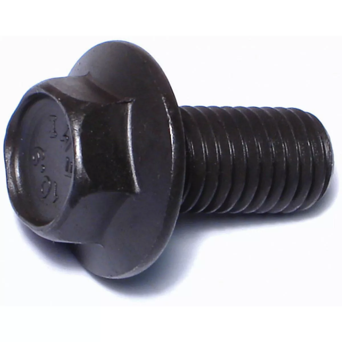 Midwest Fastener 6mm-1.0 x 35mm Black Phosphate Class 10.9 Steel Coarse Thread Hex Washer Head Flange Bolts (226 Ct.)