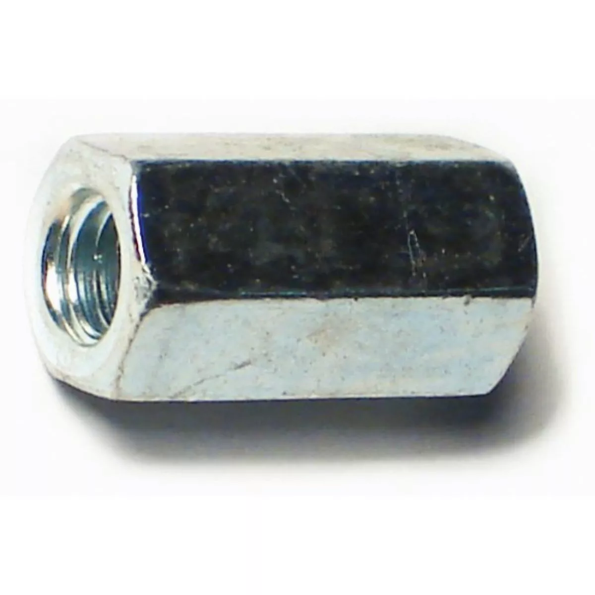 Midwest Fastener 5mm-0.8 x 15mm Zinc Plated Steel Coarse Thread Coupling Nuts