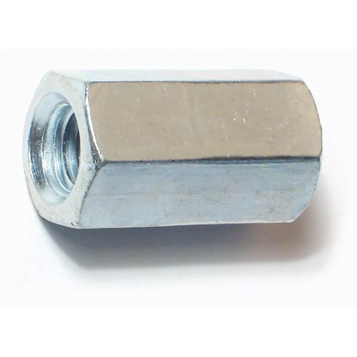 Midwest Fastener 8mm-1.25 x 24mm Zinc Plated Steel Coarse Thread Coupling Nuts (12 Ct.)