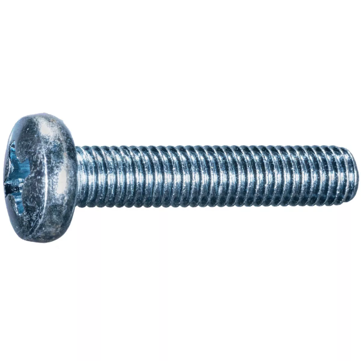 Midwest Fastener 8mm-1.25 x 40mm Zinc Plated Class 4.8 Steel Coarse Thread Phillips Pan Head Machine Screws (12 Ct.)