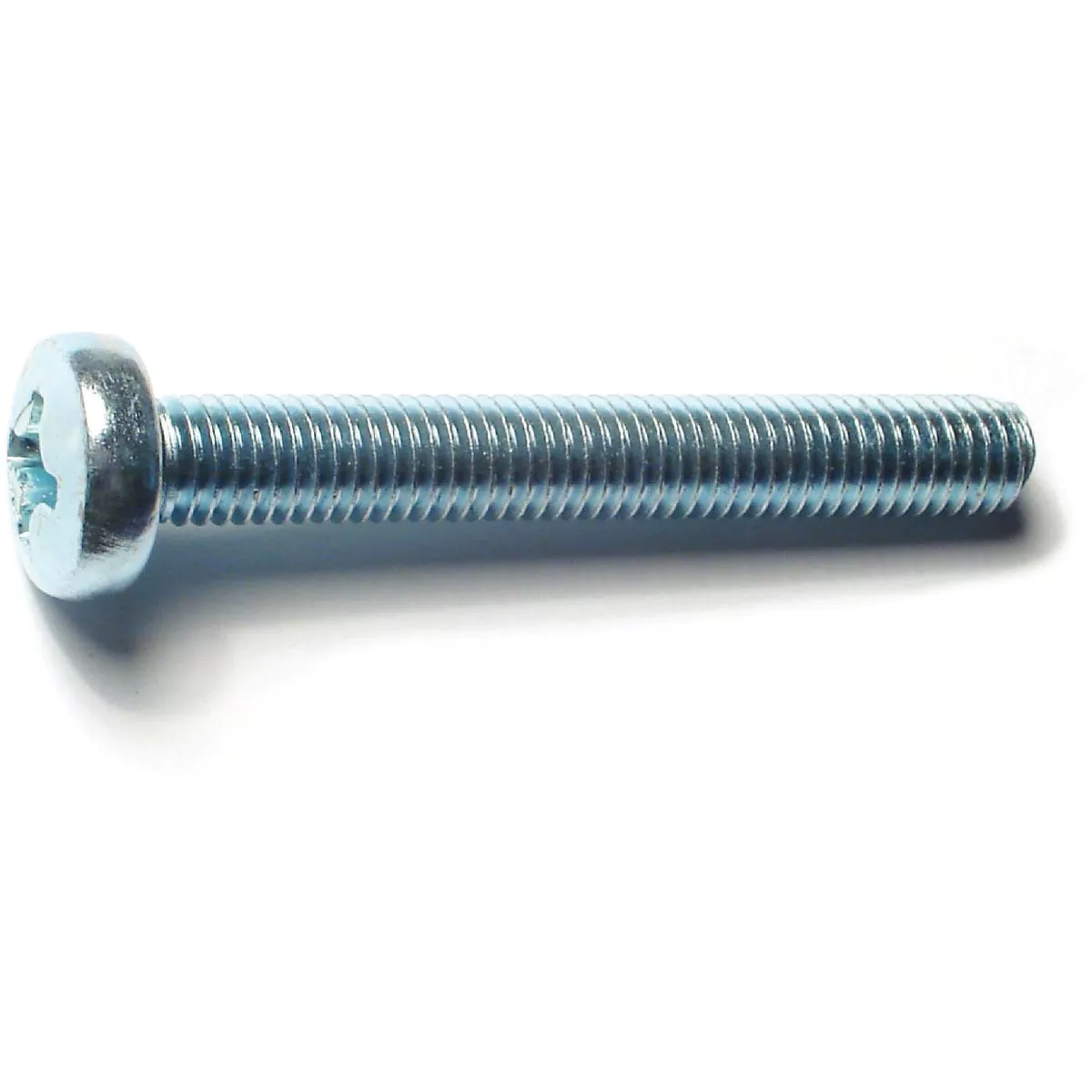 Midwest Fastener 8mm-1.25 x 60mm Zinc Plated Class 4.8 Steel Coarse Thread Phillips Pan Head Machine Screws