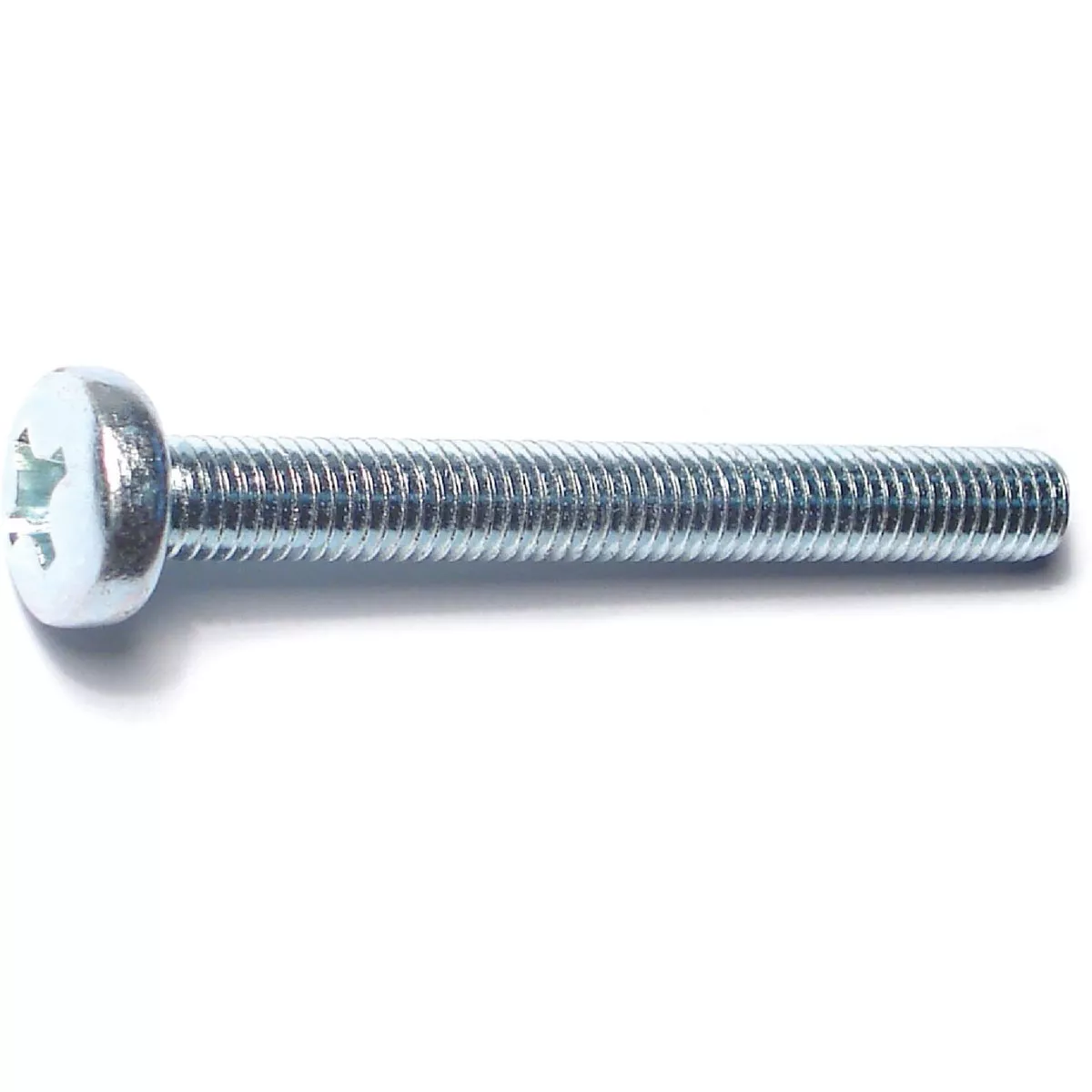 Midwest Fastener 8mm-1.25 x 70mm Zinc Plated Class 4.8 Steel Coarse Thread Phillips Pan Head Machine Screws (6 Ct.)