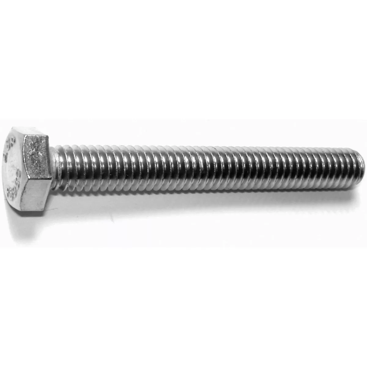 Midwest Fastener 5/16 In.-18 x 2-1/2 In. 18-8 Stainless Steel Coarse Full Thread Hex Head Tap Bolts - photo 2