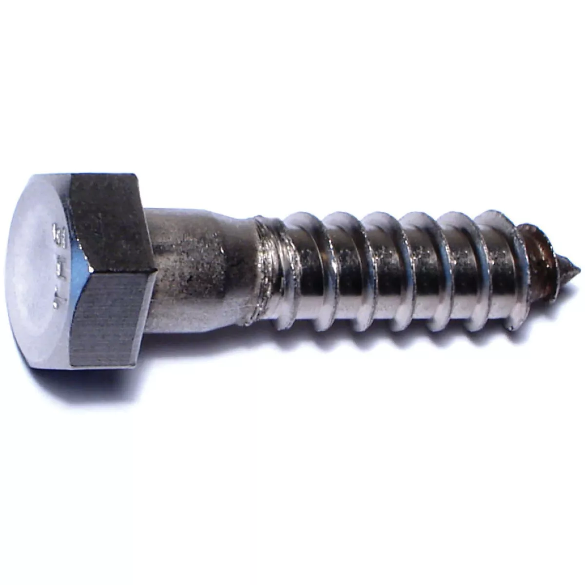 Midwest Fastener 1/2 In. x 2 In. 18-8 Stainless Steel Hex Head Lag Screws (3 Ct.)