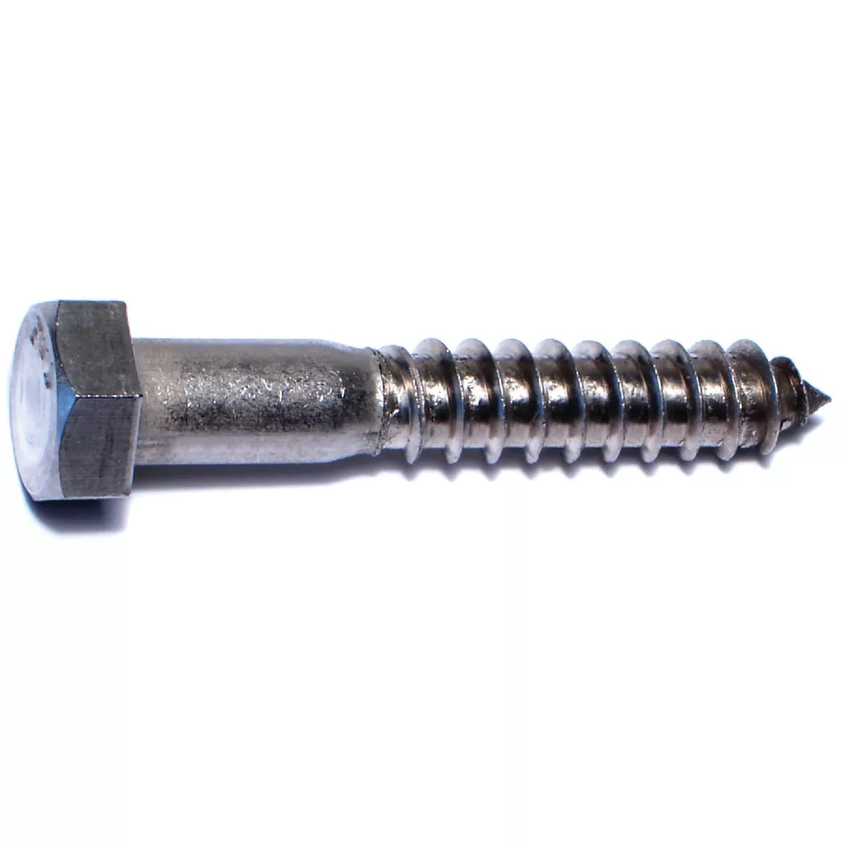 Midwest Fastener 1/2 In. x 3 In. 18-8 Stainless Steel Hex Head Lag Screws (3 Ct.)-