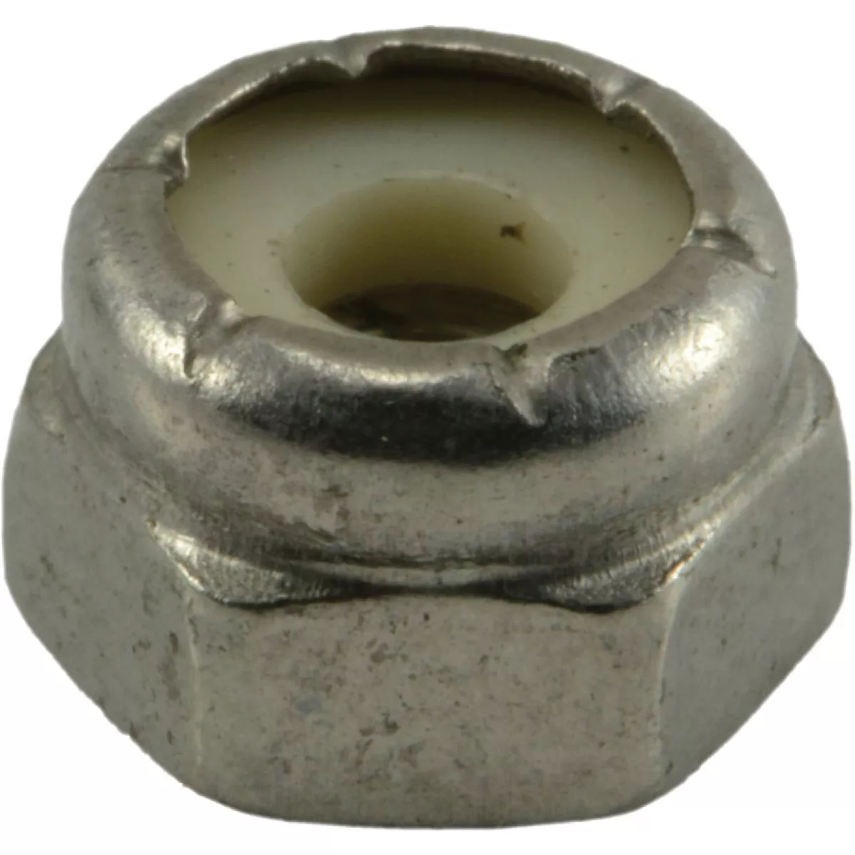 Midwest Fastener #8-32 18-8 Stainless Steel Coarse Thread Nylon Insert Lock Nuts (25 Ct.)