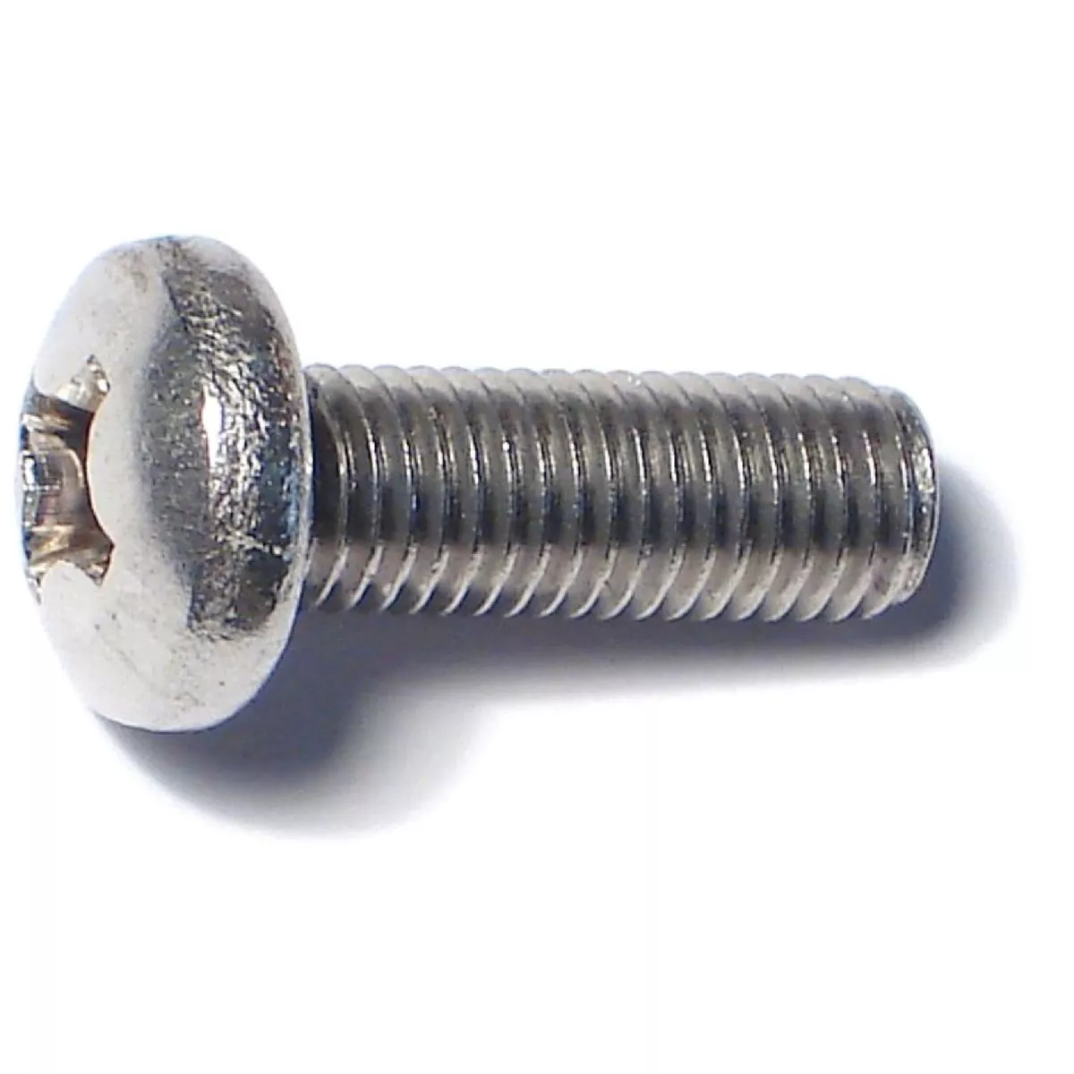 Midwest Fastener 1/4 In.-28 x 3/4 In. 18-8 Stainless Steel Fine Thread Phillips Pan Head Machine Screws (10 Ct.)-