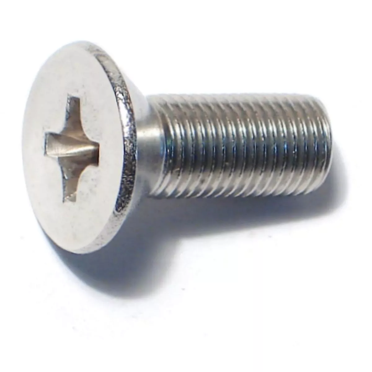 Midwest Fastener 3/8 In.-24 x 1 In. 18-8 Stainless Steel Fine Thread Phillips Flat Head Machine Screws