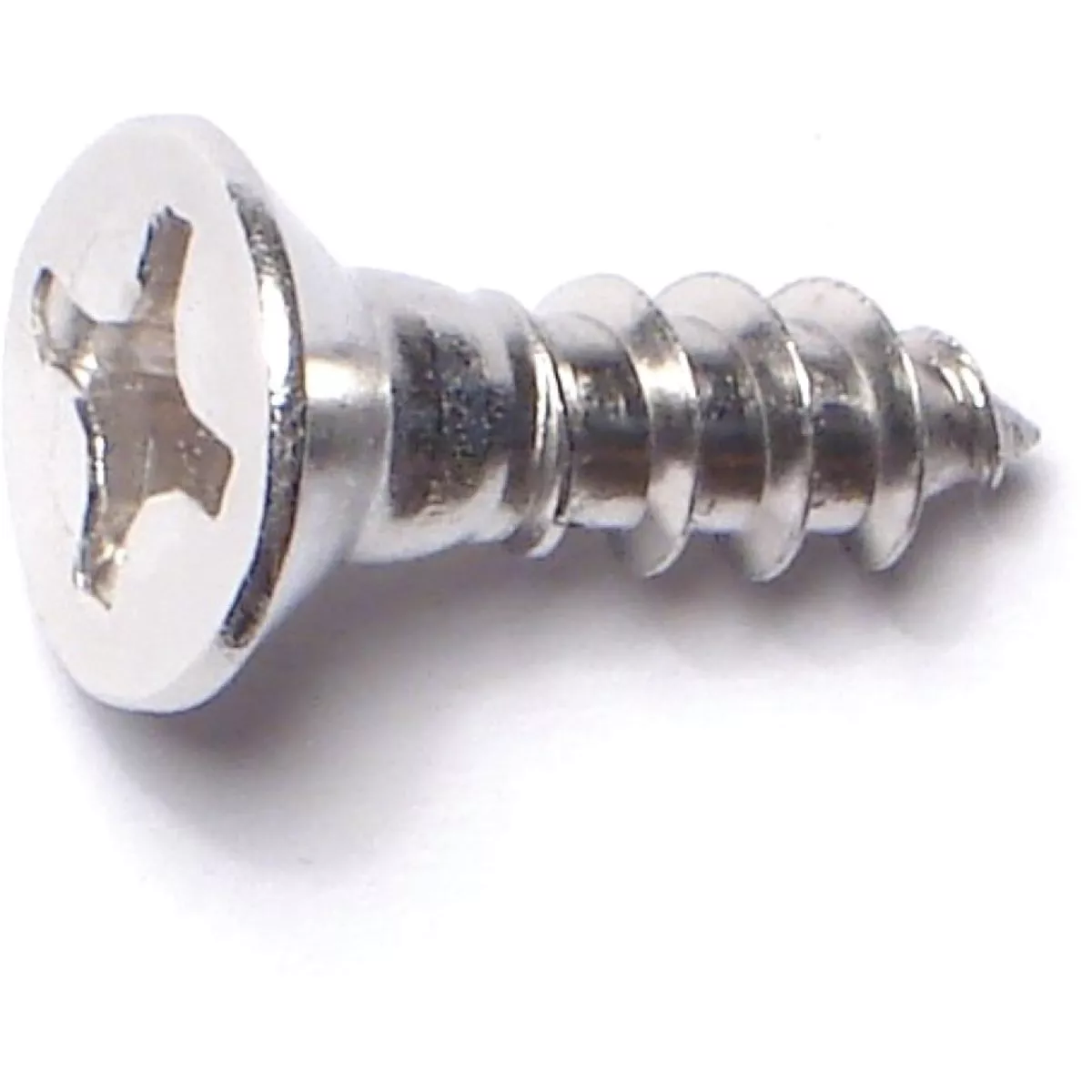 Midwest Fastener #12 x 3/4 In. 18-8 Stainless Steel Phillips Flat Head Wood Screws (12 Ct.) - photo 2