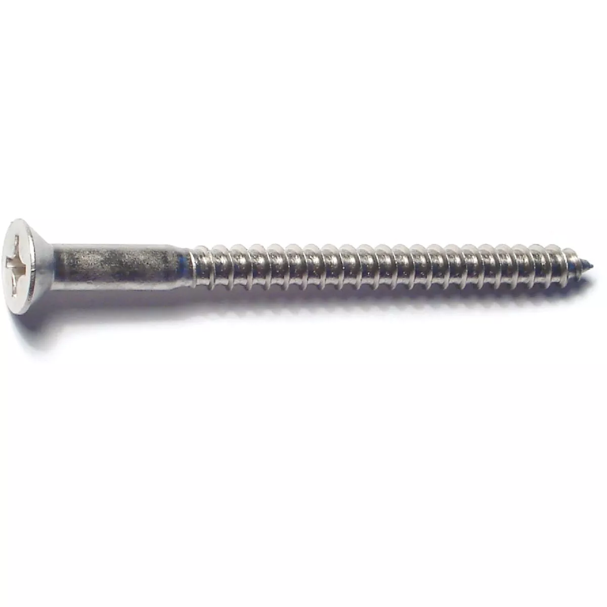 Midwest Fastener #12 x 3 In. 18-8 Stainless Steel Phillips Flat Head Wood Screws - photo 2
