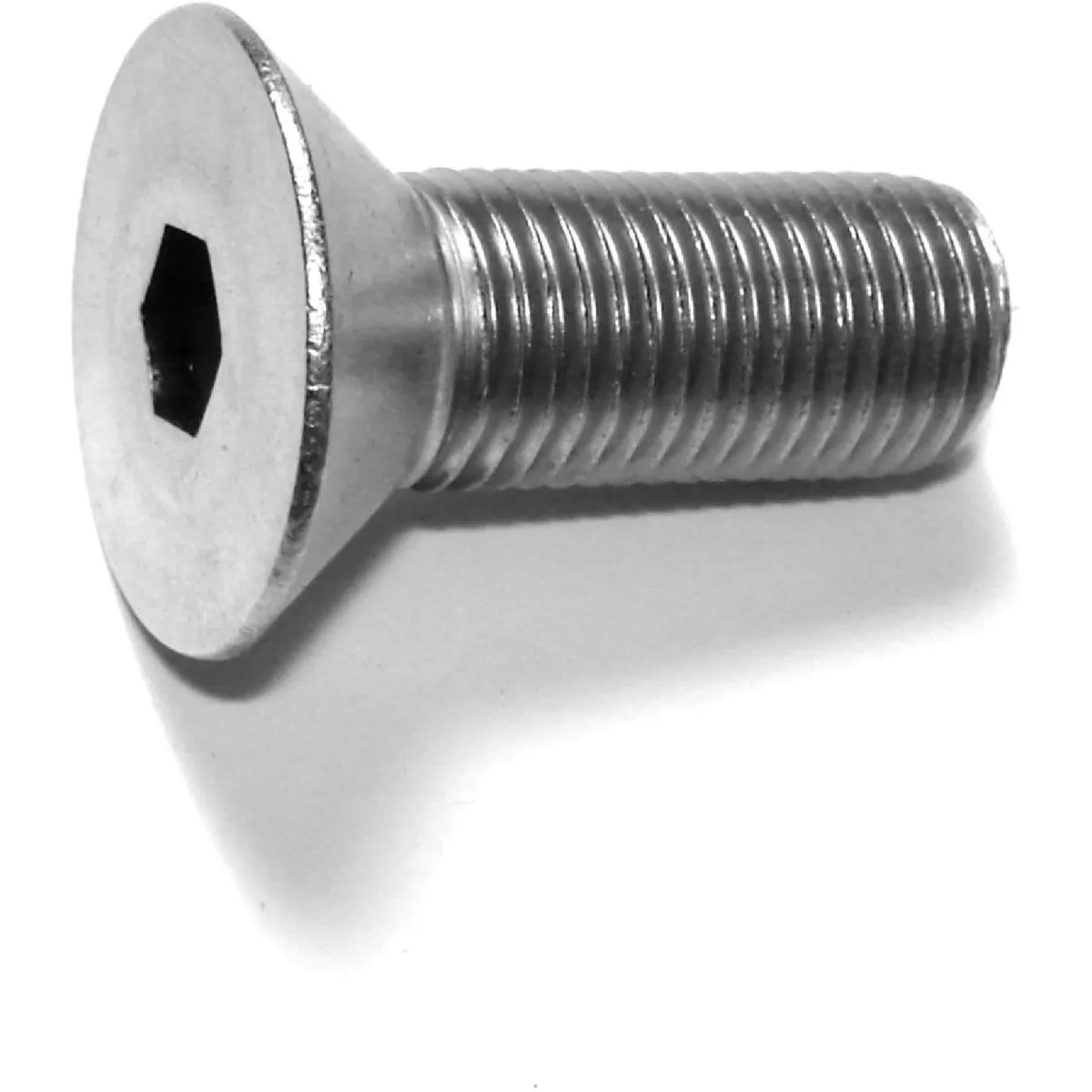Midwest Fastener 3/8 In.-24 x 1 In. 18-8 Stainless Steel Fine Thread Flat Head Socket Cap Screws