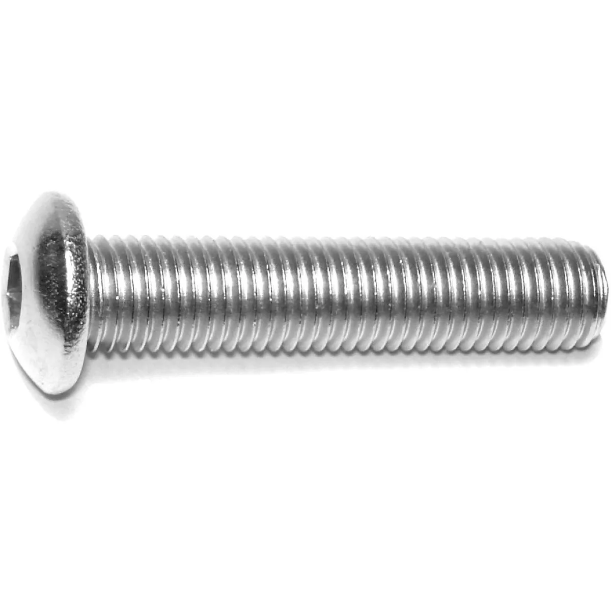 Midwest Fastener 5/16 In.-24 x 1-1/2 In. 18-8 Stainless Steel Fine Thread Button Head Socket Cap Screws (4 Ct.)-
