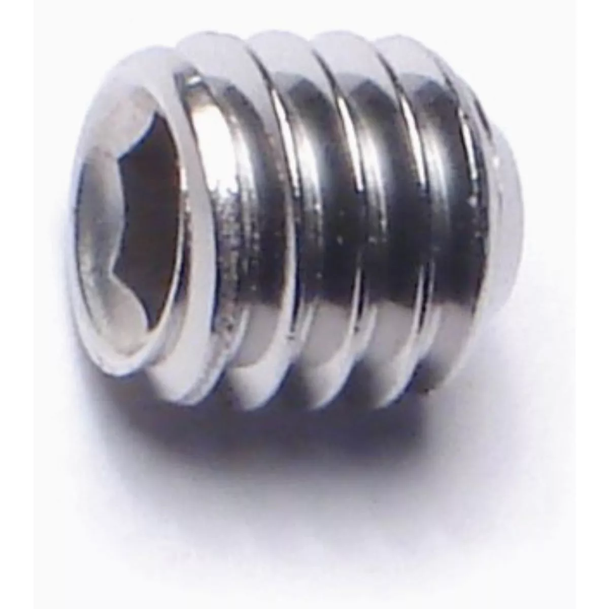 Midwest Fastener 5/16 In.-18 x 5/16 In. 18-8 Stainless Steel Coarse Thread Hex Socket Headless Set Screws (8 Ct.)-