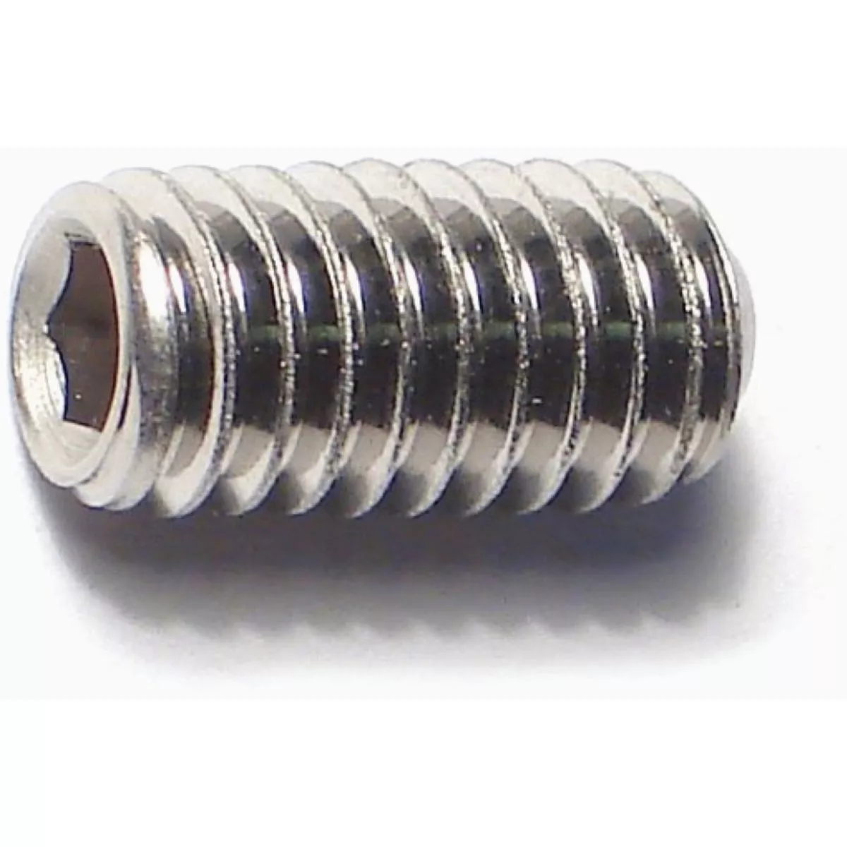 Midwest Fastener 5/16 In.-18 x 5/8 In. 18-8 Stainless Steel Coarse Thread Hex Socket Headless Set Screws (6 Ct.)-