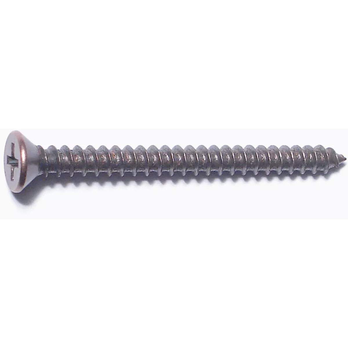 Midwest Fastener #9 x 2 In. Venetian Bronze Plated Steel Phillips Flat Head Hinge Screws