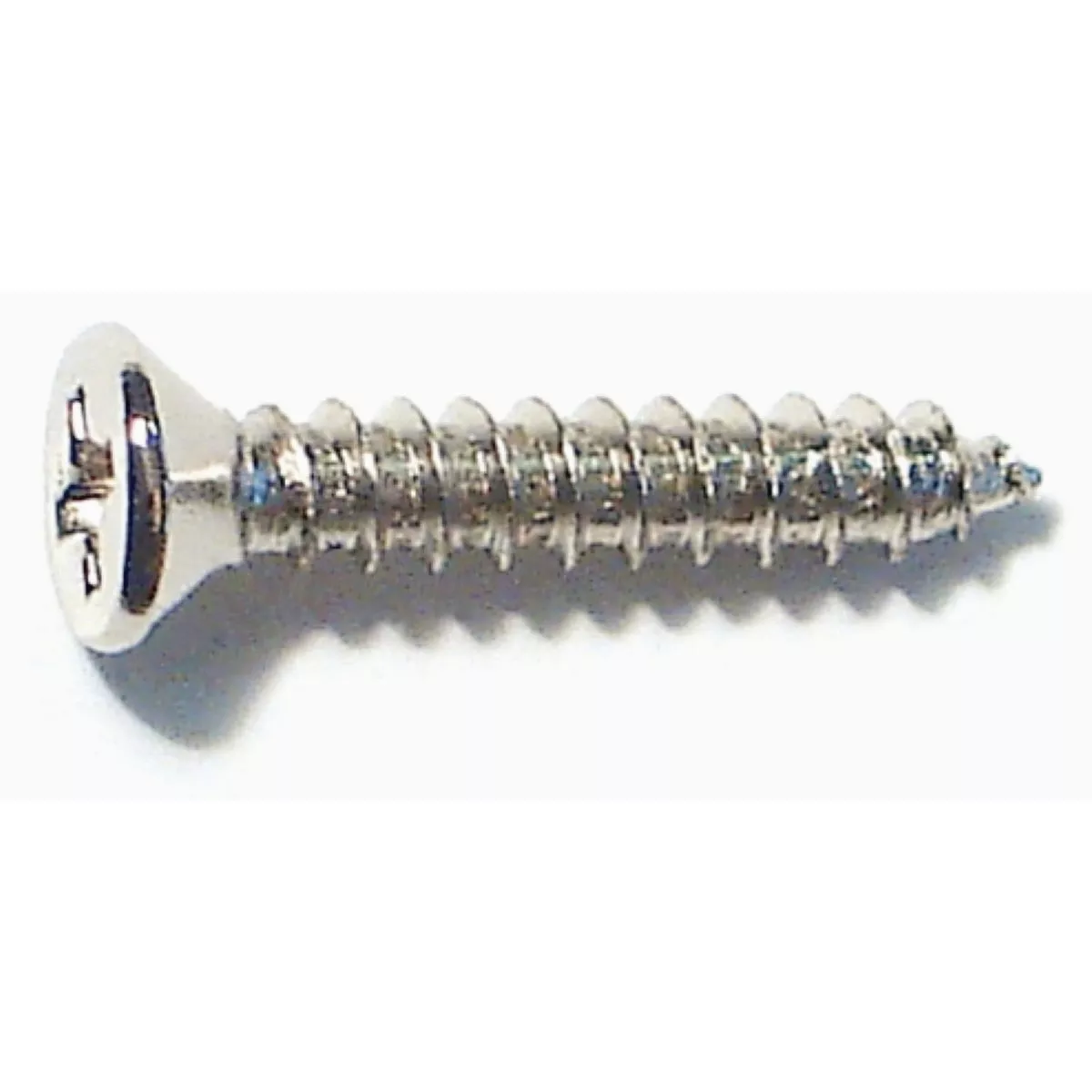 Midwest Fastener #5 x 3/4 In. Chrome Plated Steel Phillips Flat Head Hinge Screws - photo 2