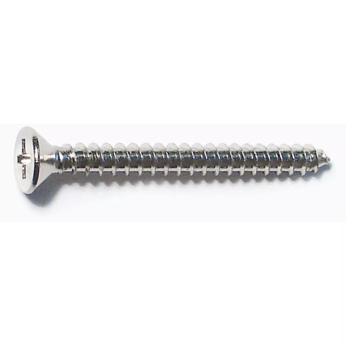 Midwest Fastener #9 x 1-3/4 In. Chrome Plated Steel Phillips Flat Head Hinge Screws (15 Ct.)