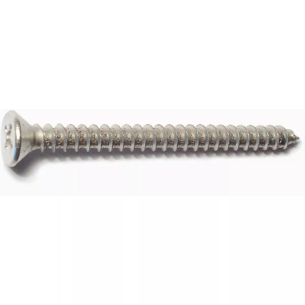 Midwest Fastener #9 x 2 In. Satin Nickel Plated Steel Phillips Flat Head Hinge Screws