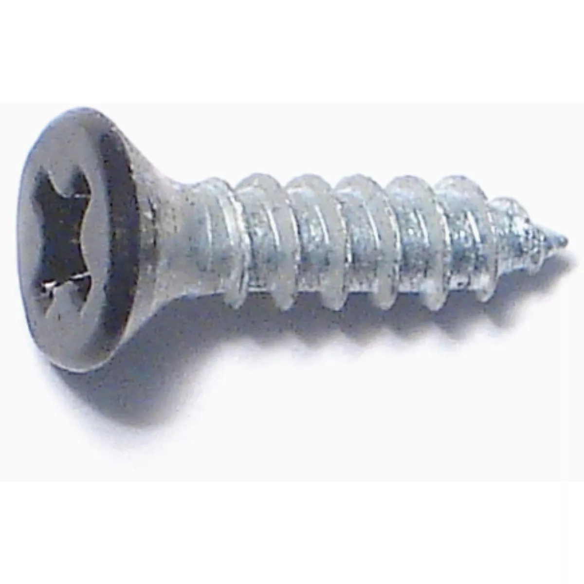 Midwest Fastener #5 x 1/2 In. Black Painted Steel Phillips Flat Head Hinge Screws