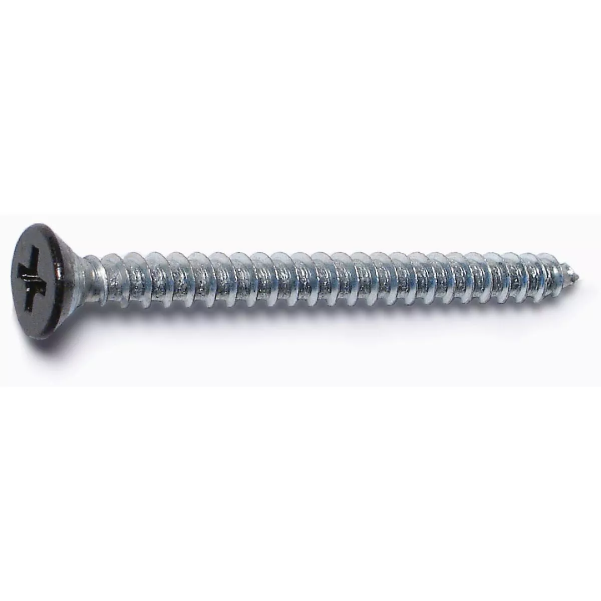 Midwest Fastener #9 x 2 In. Black Painted Steel Phillips Flat Head Hinge Screws