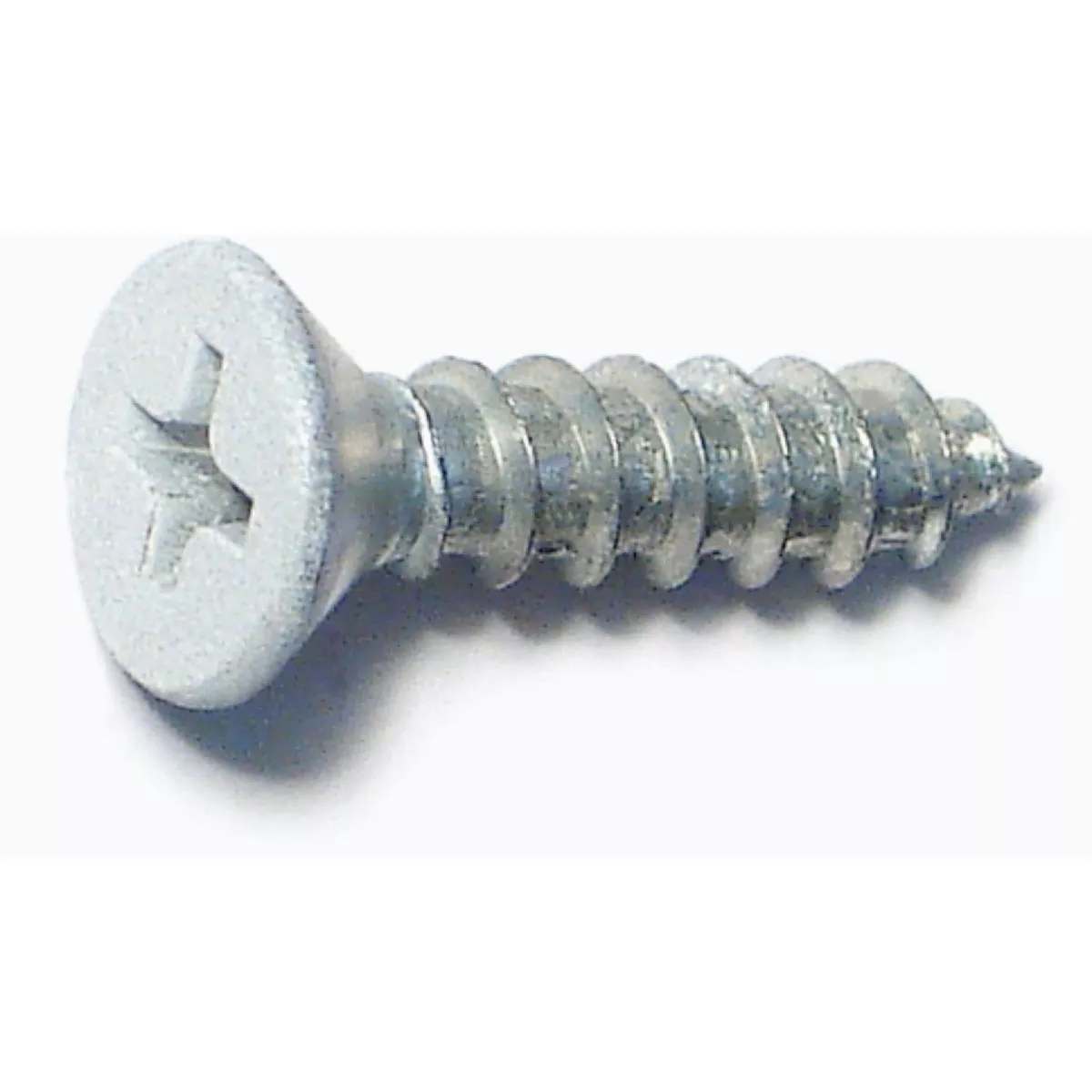 Midwest Fastener #9 x 3/4 In. White Steel Phillips Flat Head Hinge Screws