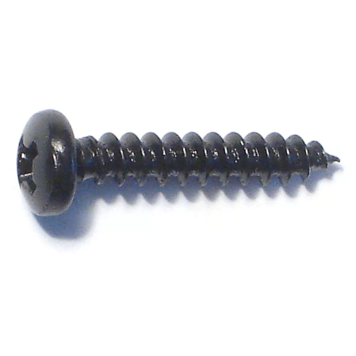 Midwest Fastener #6 x 3/4 In. Black Steel Phillips Pan Head Sheet Metal Screws (30 Ct.)
