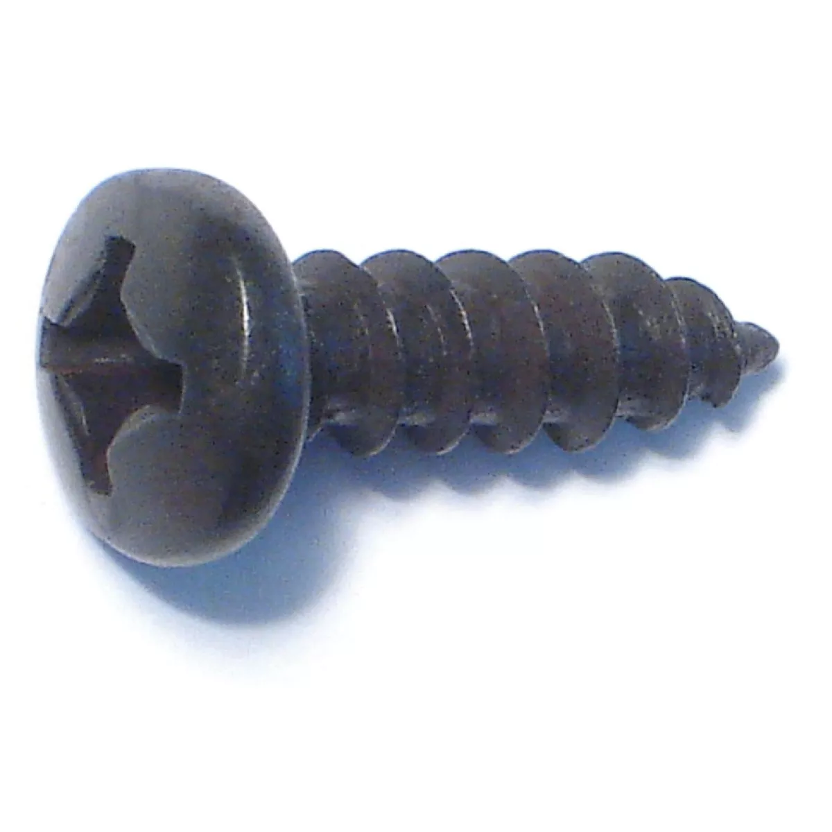 Midwest Fastener #12 x 3/4 In. Black Steel Phillips Pan Head Sheet Metal Screws