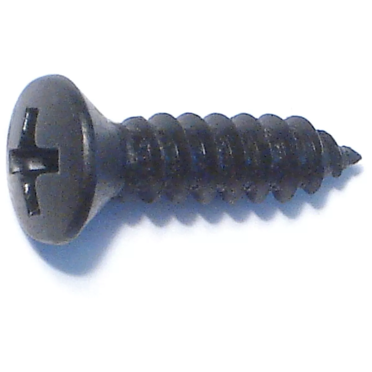Midwest Fastener #10 x 3/4 In. Black Steel Phillips Oval Head Sheet Metal Screws (15 Ct.)
