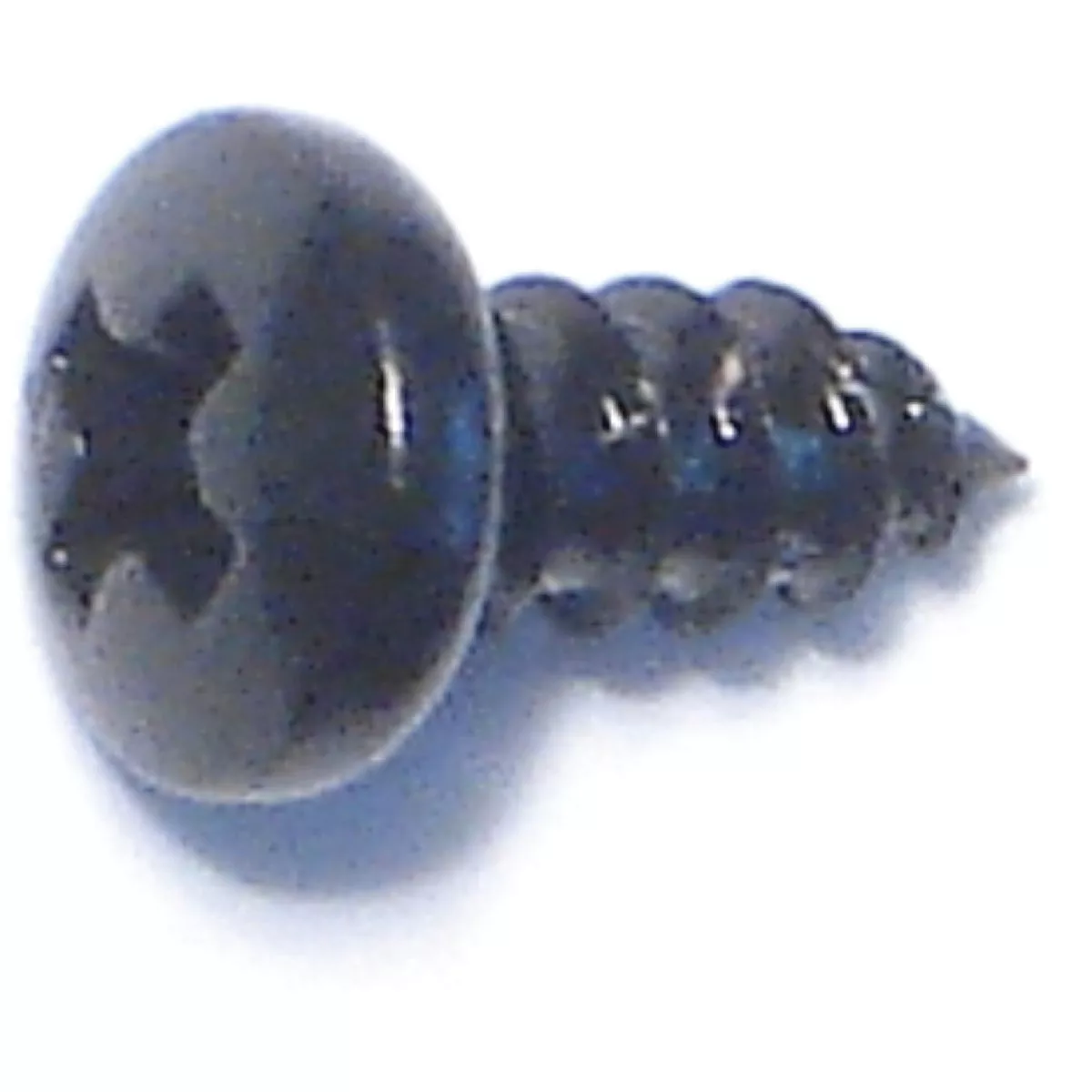 Midwest Fastener #4 x 1/4 In. Black Steel Phillips Pan Head Sheet Metal Screws