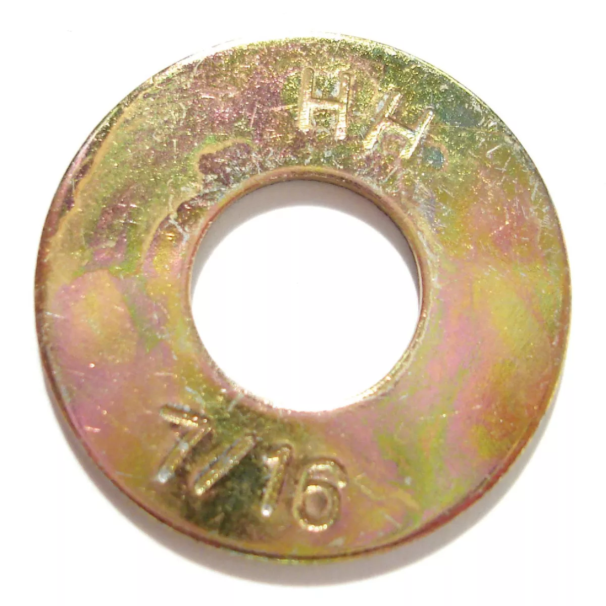 Midwest Fastener 7/16 In. x 1/2 In. x 1-1/4 In. Zinc Plated Grade 8 Steel USS Flat Washers (25 Ct.)