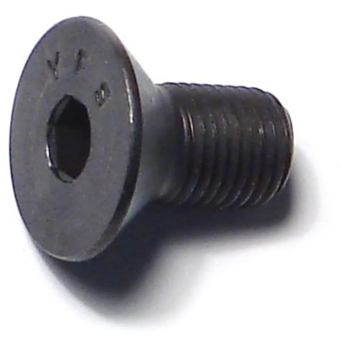 Midwest Fastener 3/8 In.-24 x 3/4 In. Plain Steel Fine Thread Flat Head Socket Cap Screws (6 Ct.)-