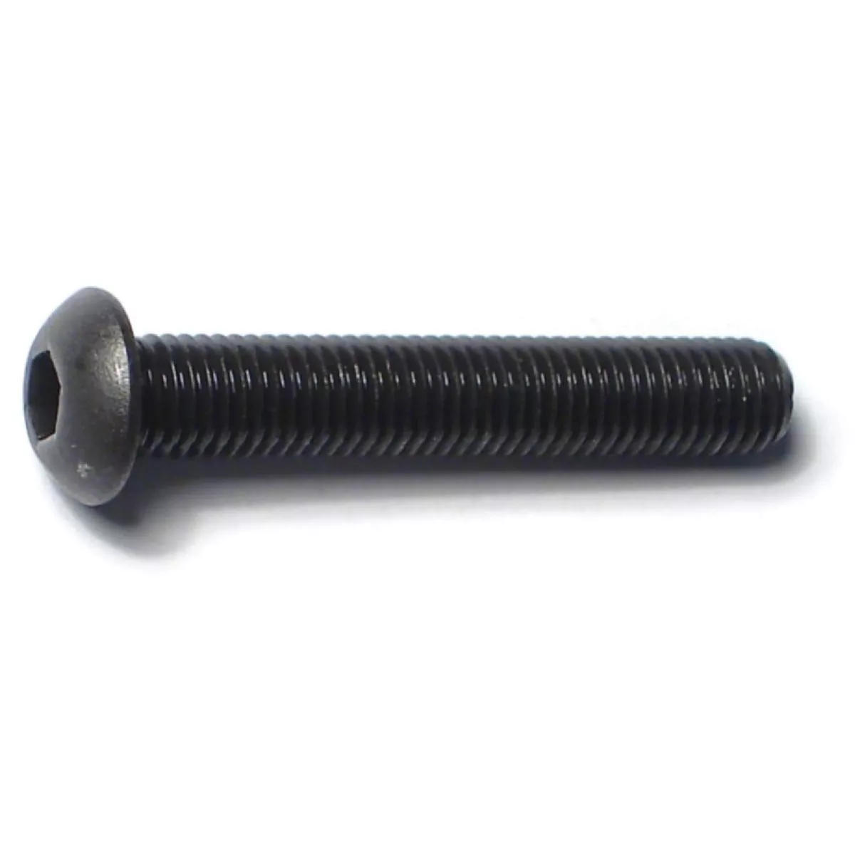 Midwest Fastener 1/4 In.-28 x 1-1/2 In. Plain Steel Fine Thread Button Head Socket Cap Screws (6 Ct.)