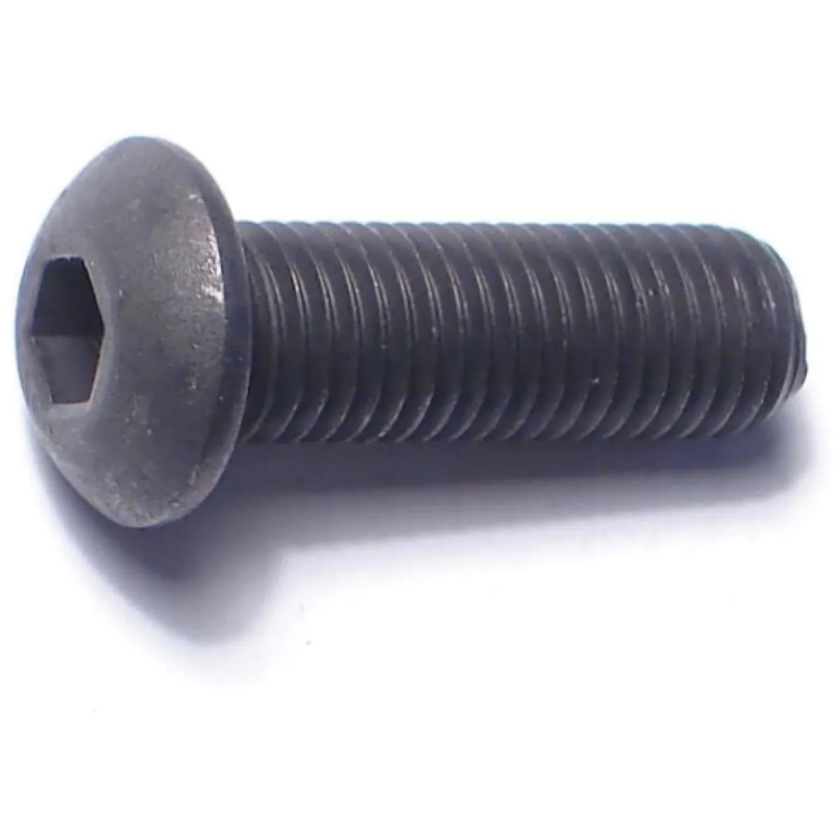 Midwest Fastener 5/16 In.-24 x 1 In. Plain Steel Fine Thread Button Head Socket Cap Screws (6 Ct.)-