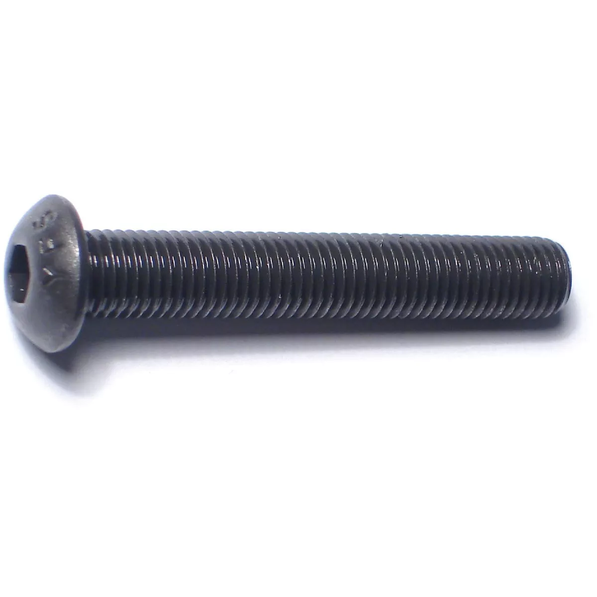 Midwest Fastener 5/16 In.-24 x 2 In. Plain Steel Fine Thread Button Head Socket Cap Screws (4 Ct.)-