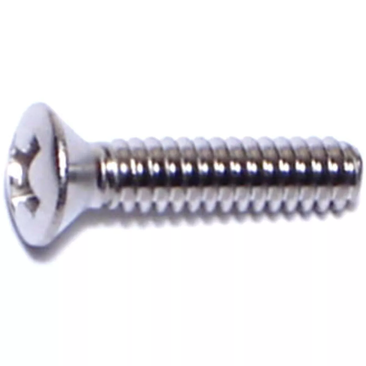 Midwest Fastener #6-32 x 5/8 In. 18-8 Stainless Steel Coarse Thread Phillips Oval Head Machine Screws