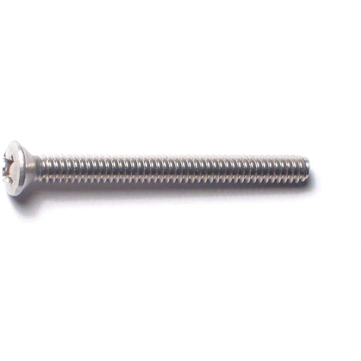 Midwest Fastener #6-32 x 1-1/2 In. 18-8 Stainless Steel Coarse Thread Phillips Oval Head Machine Screws (12 Ct.)