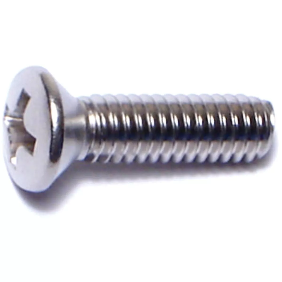 Midwest Fastener #8-32 x 5/8 In. 18-8 Stainless Steel Coarse Thread Phillips Oval Head Machine Screws (25 Ct.)