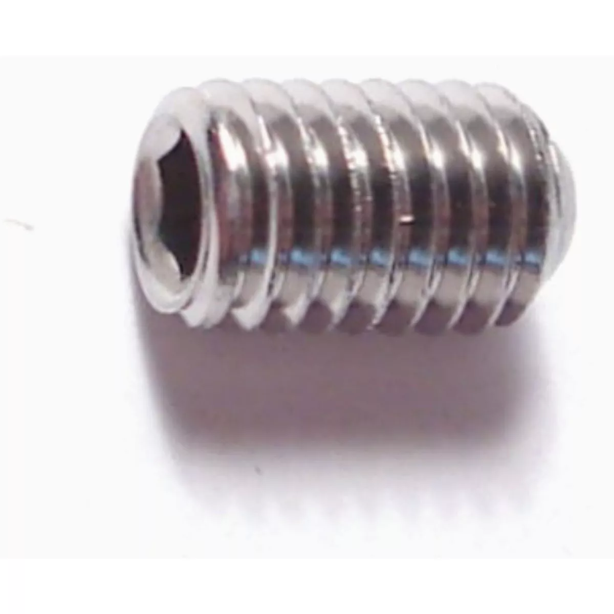 Midwest Fastener 5mm-0.80 x 8mm A2 Stainless Steel Coarse Thread Cup Point Hex Socket Headless Set Screws (10 Ct.)