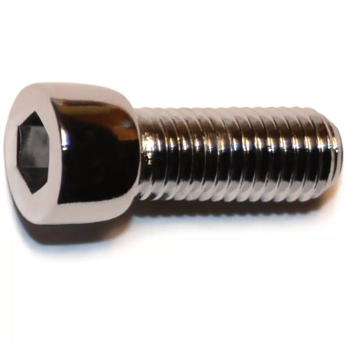 Midwest Fastener 1/4 In.-28 x 5/8 In. Chrome Plated Steel Fine Thread Smooth Head Socket Cap Screws (10 Ct.)