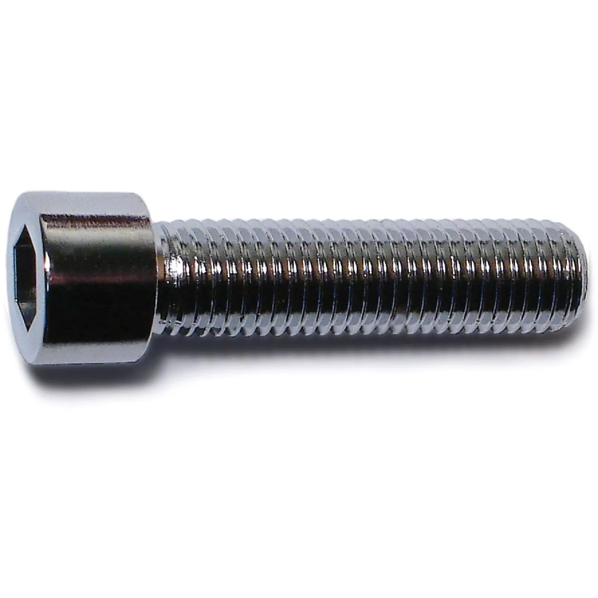 Midwest Fastener 5/16 In.-24 x 1-1/4 In. Chrome Plated Steel Fine Thread Smooth Head Socket Cap Screws (10 Ct.)
