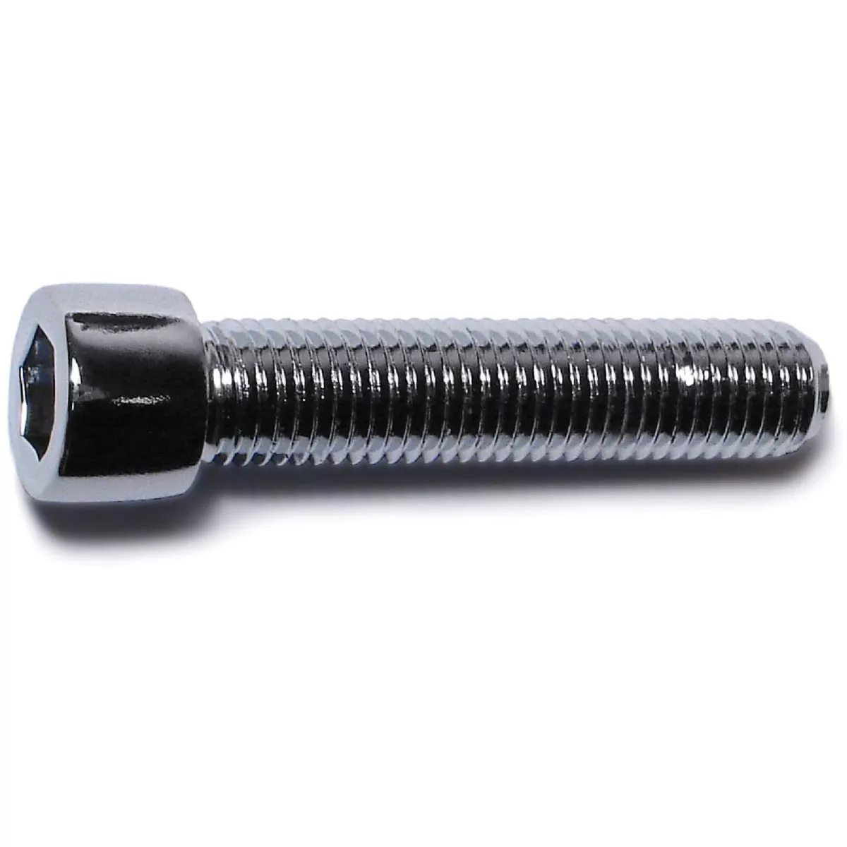 Midwest Fastener 5/16 In.-24 x 1-1/2 In. Chrome Plated Steel Fine Thread Smooth Head Socket Cap Screws